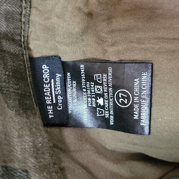 Blank NYC | The Reade Crop Camo Skinny Jeans Size 27 - Picture 8 of 9